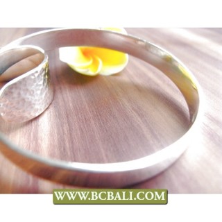 Cuff Bracelets Silver Alpaka Bali